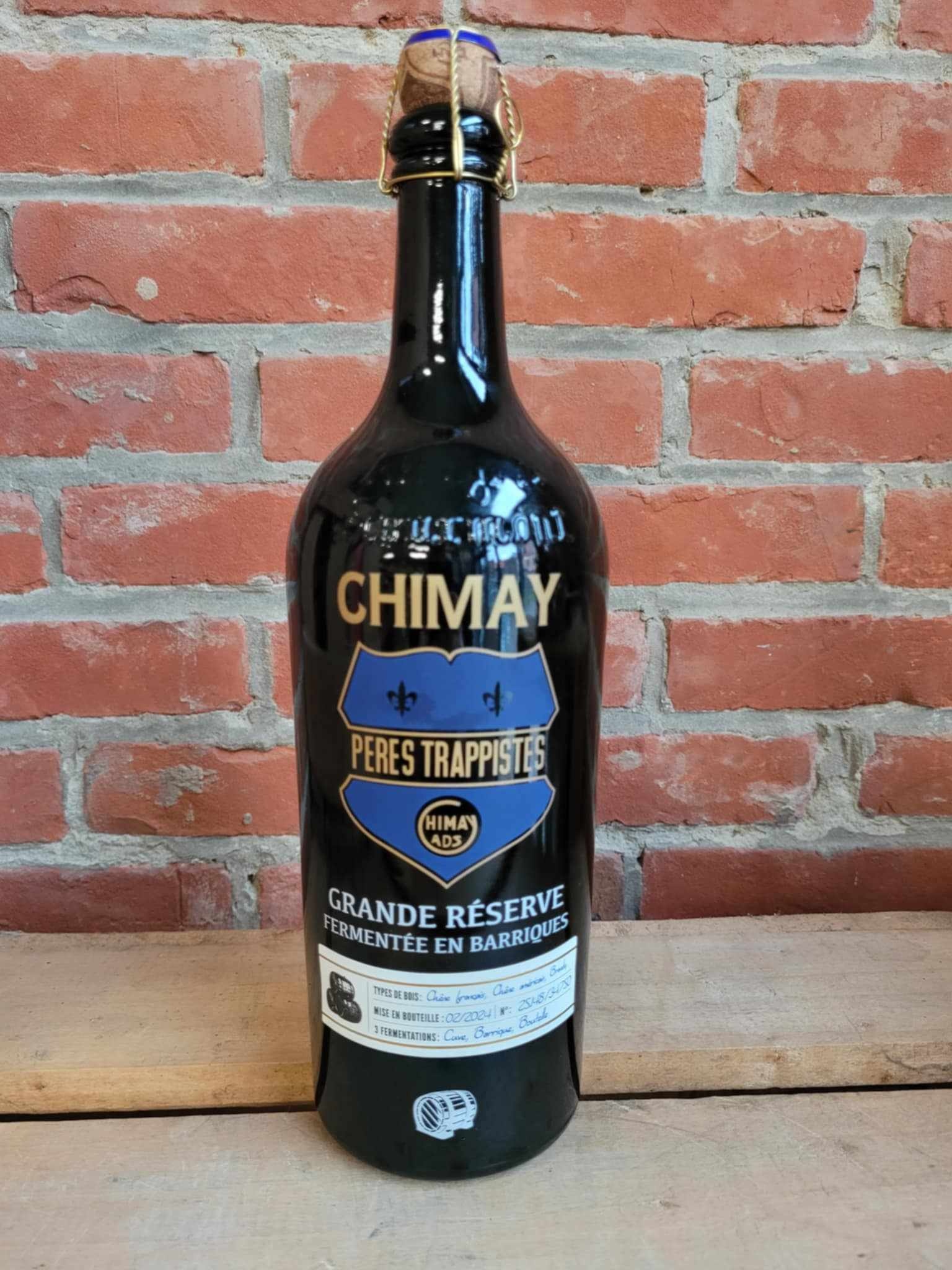 CHIMAY HOUTEN VAT BRANDY