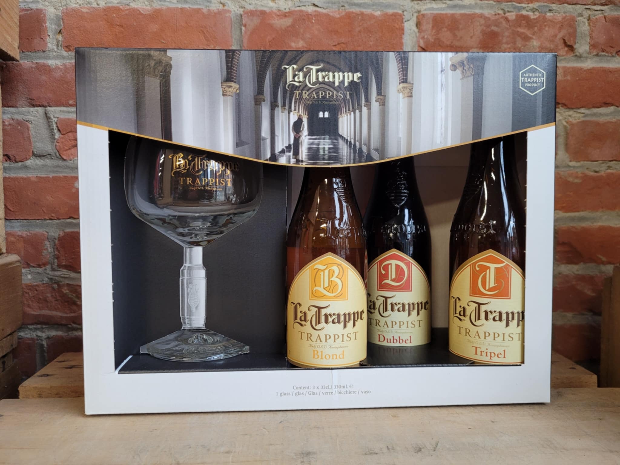 LA TRAPPE 3X33CL+GLAS