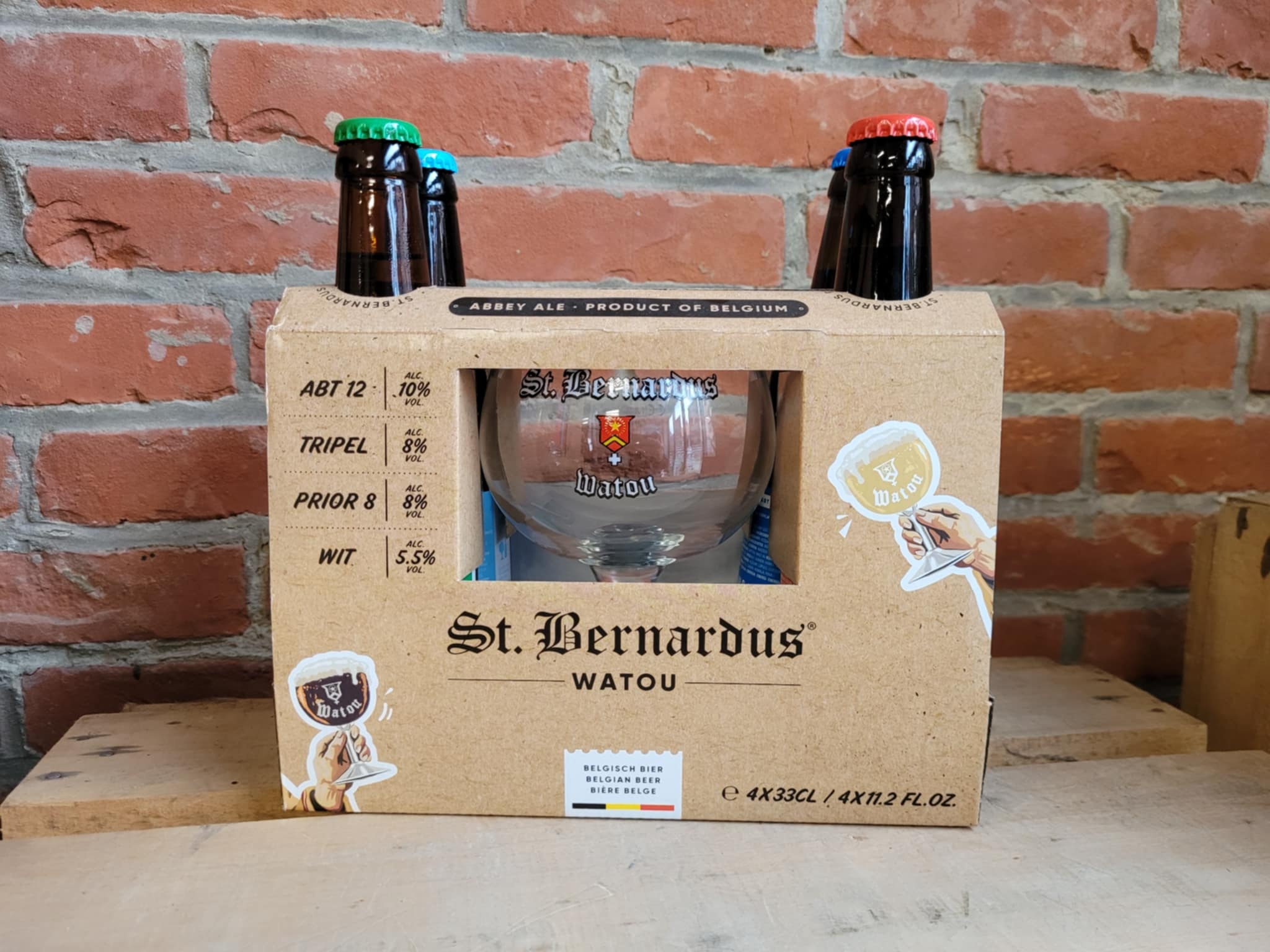 ST. BERNARDUS GVP 4x33 CL + GLAS