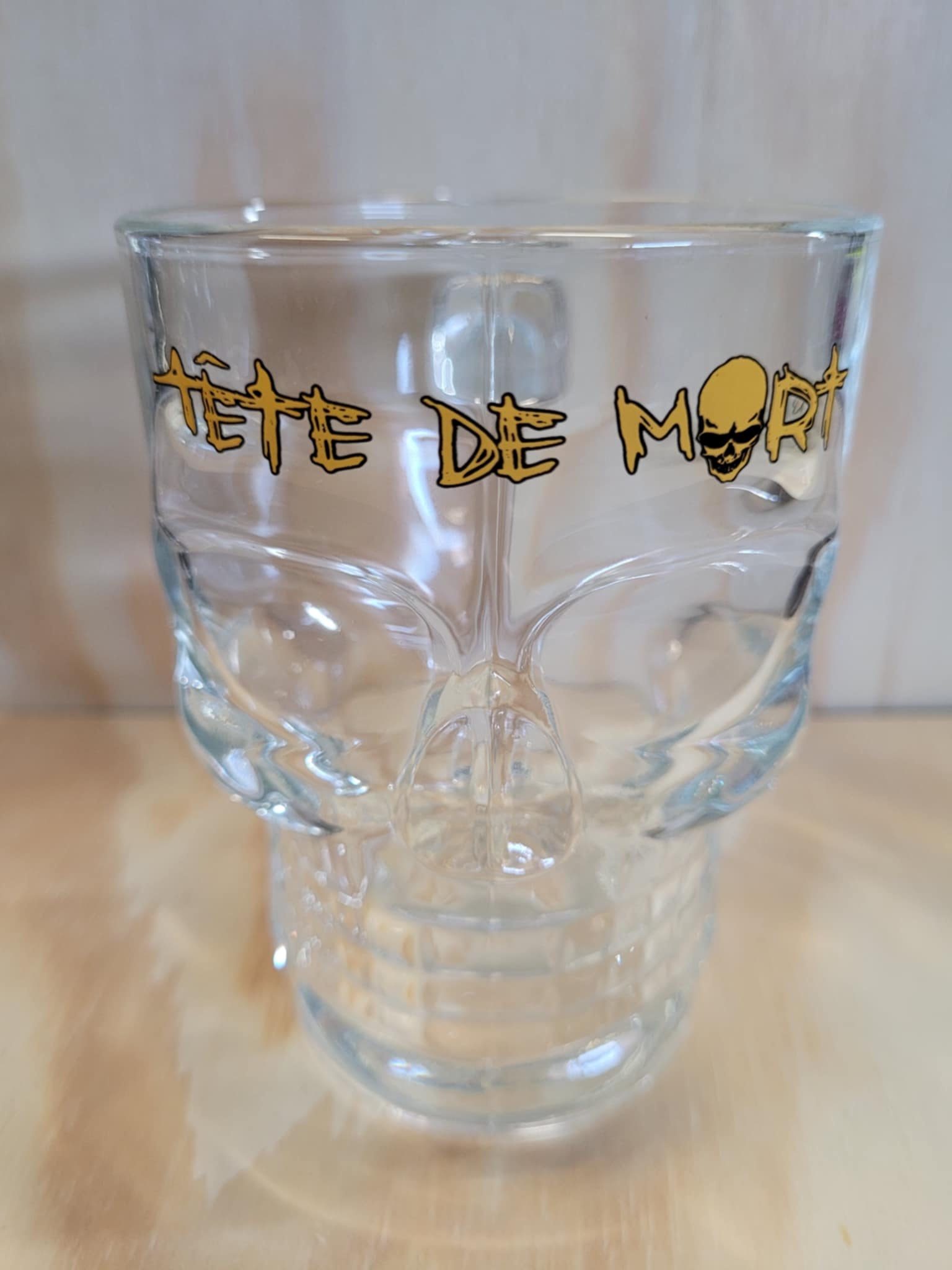 TETE DE MORT GLAS 25 CL