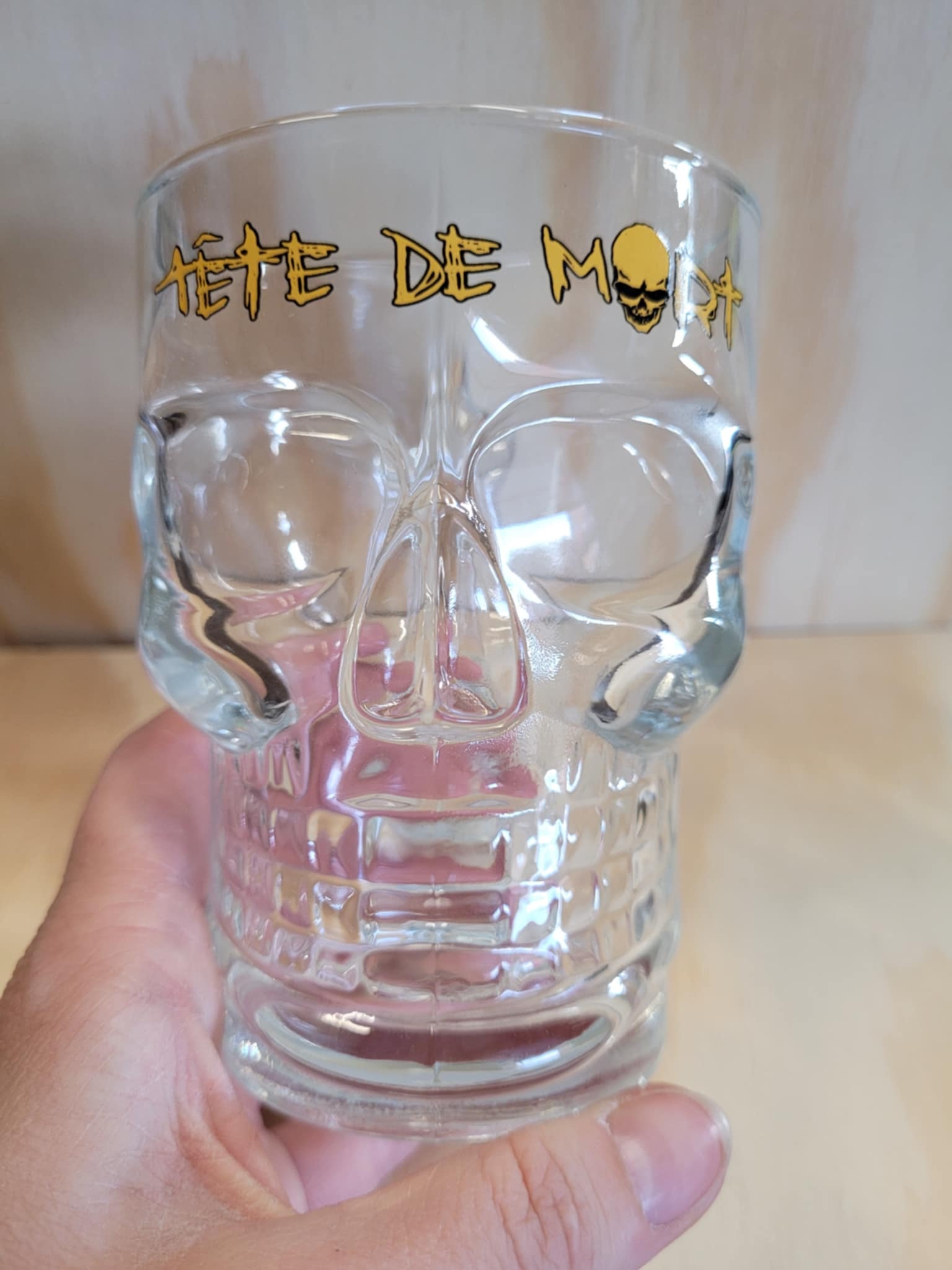 TETE DE MORT GLAS 25 CL