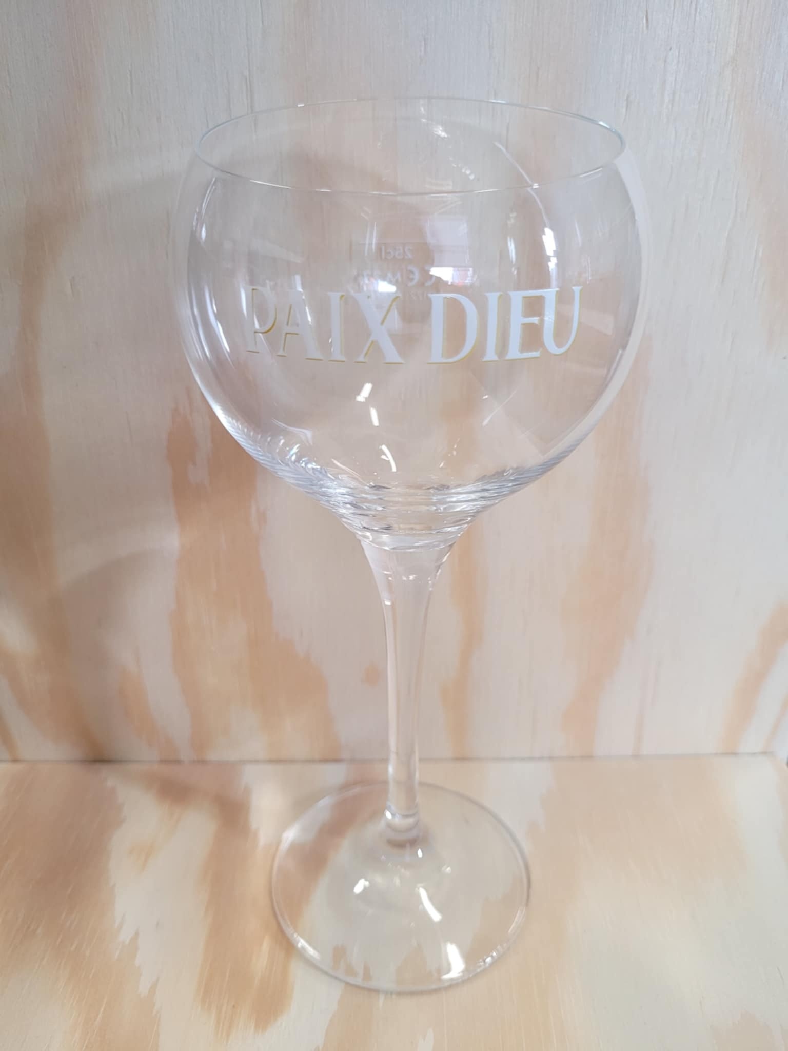 PAIX DIEU GLAS 25 CL