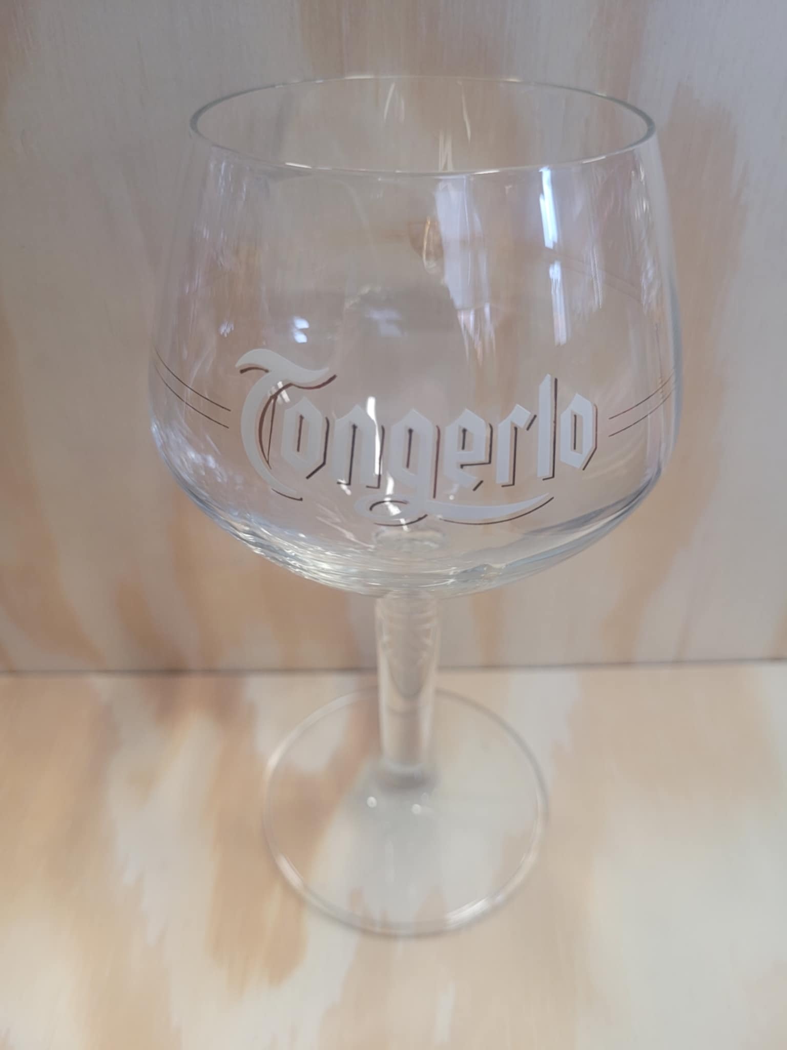 TONGERLO GLAS 33 CL (lichte bedrukking)