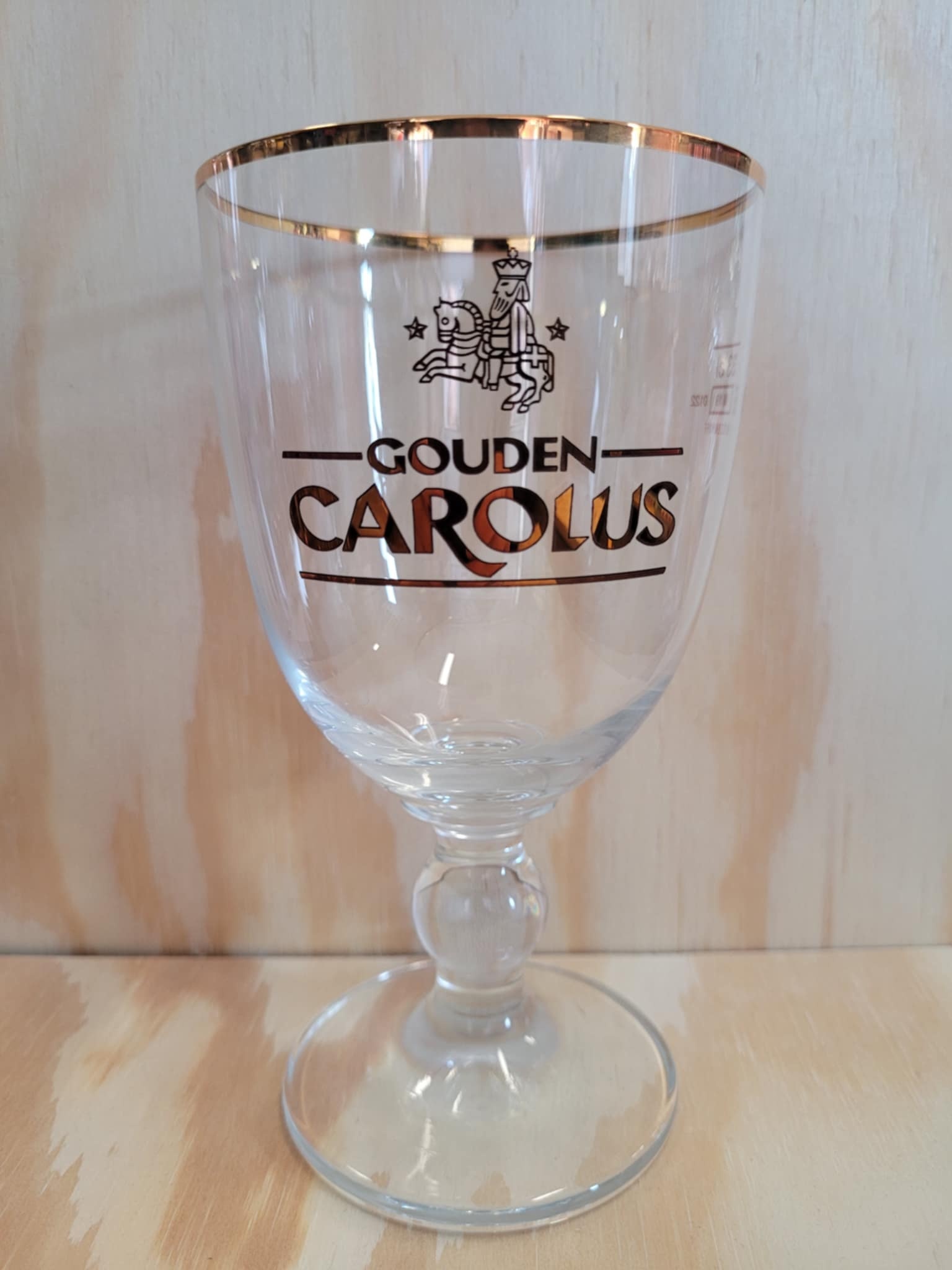 GOUDEN CAROLUS GLAS