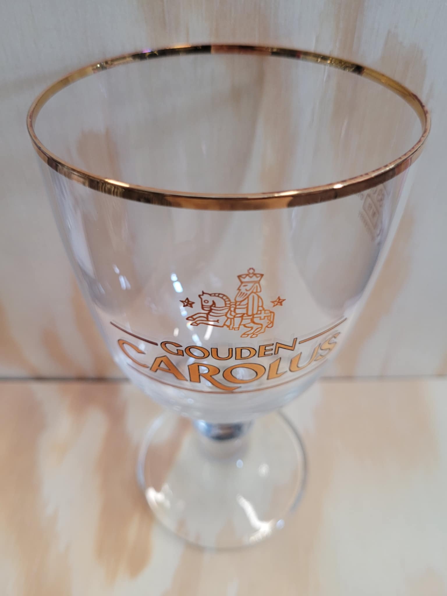 GOUDEN CAROLUS GLAS