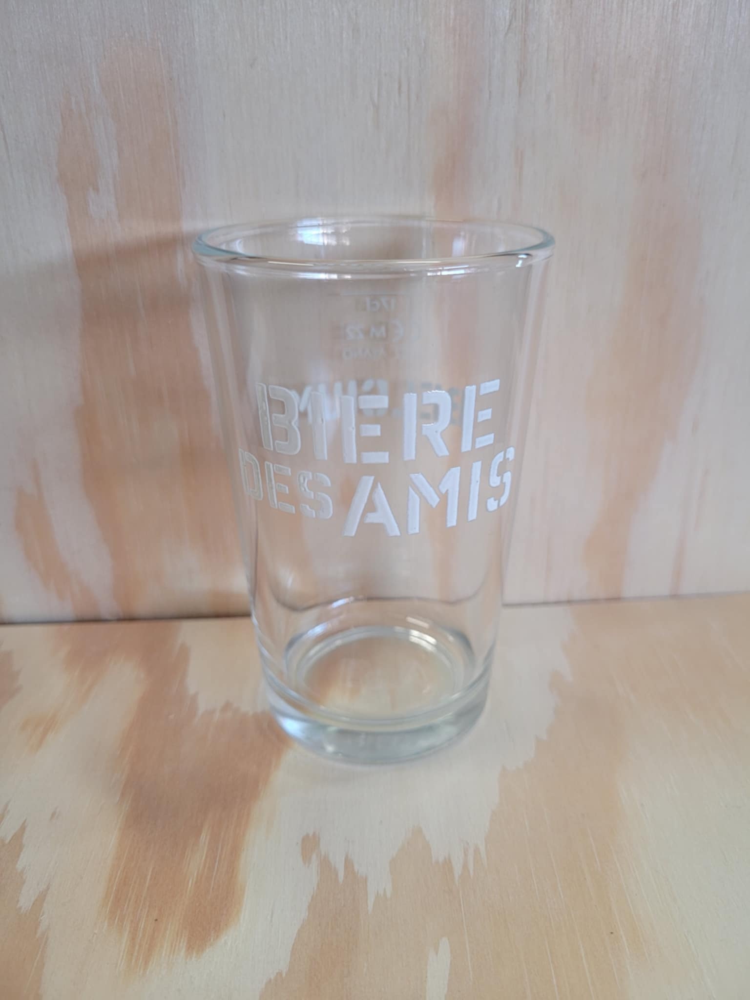BIERE DES AMIS GLASS 17 CL