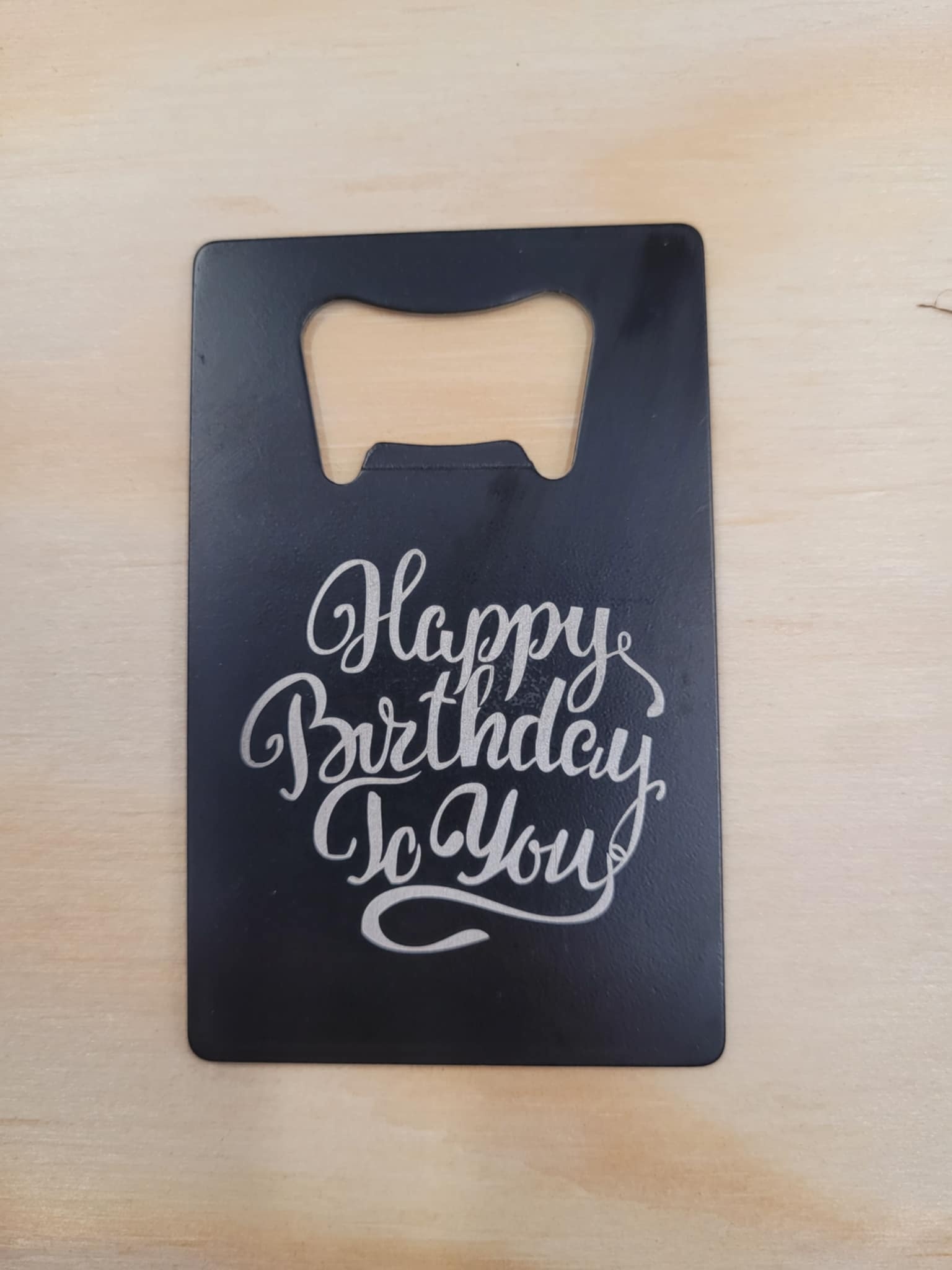 CARD OPENER BIRTHDAY