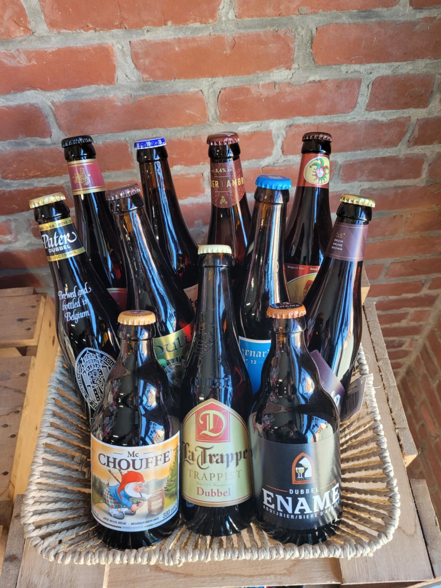 MAND VIERKANT BRUINE BIEREN