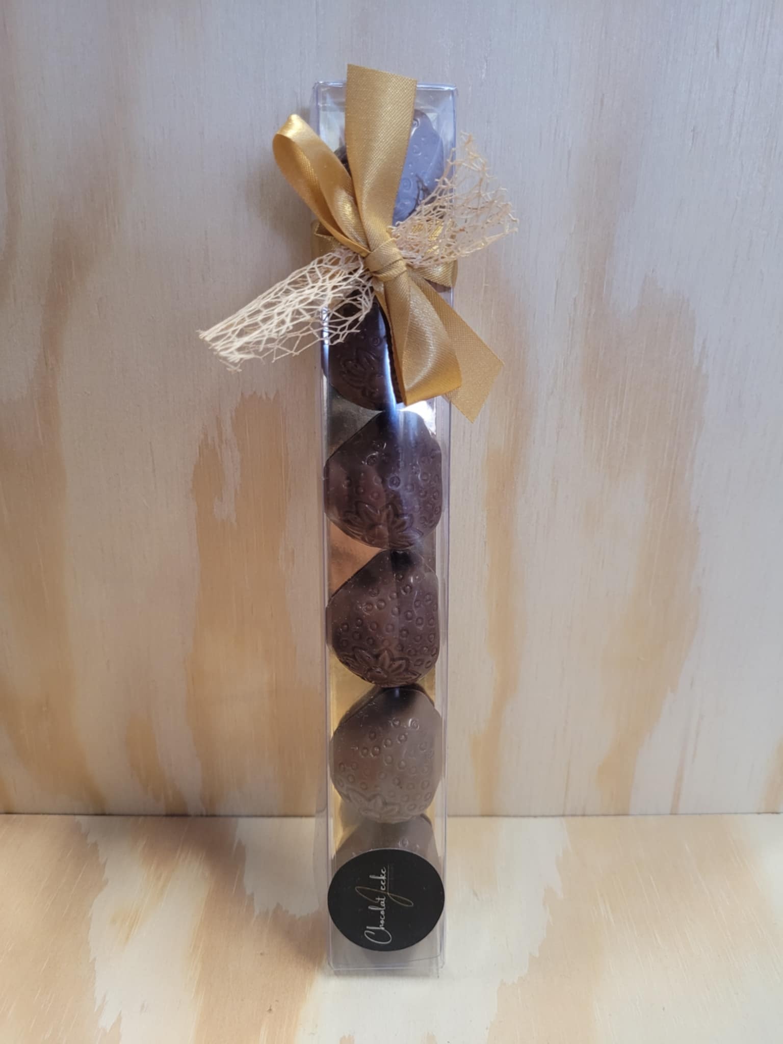 CHOCOLADE AARDBEIEN 6 STUKS