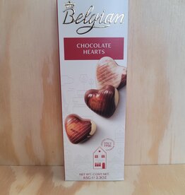 CHOCOLATE HEARTS 65 GR