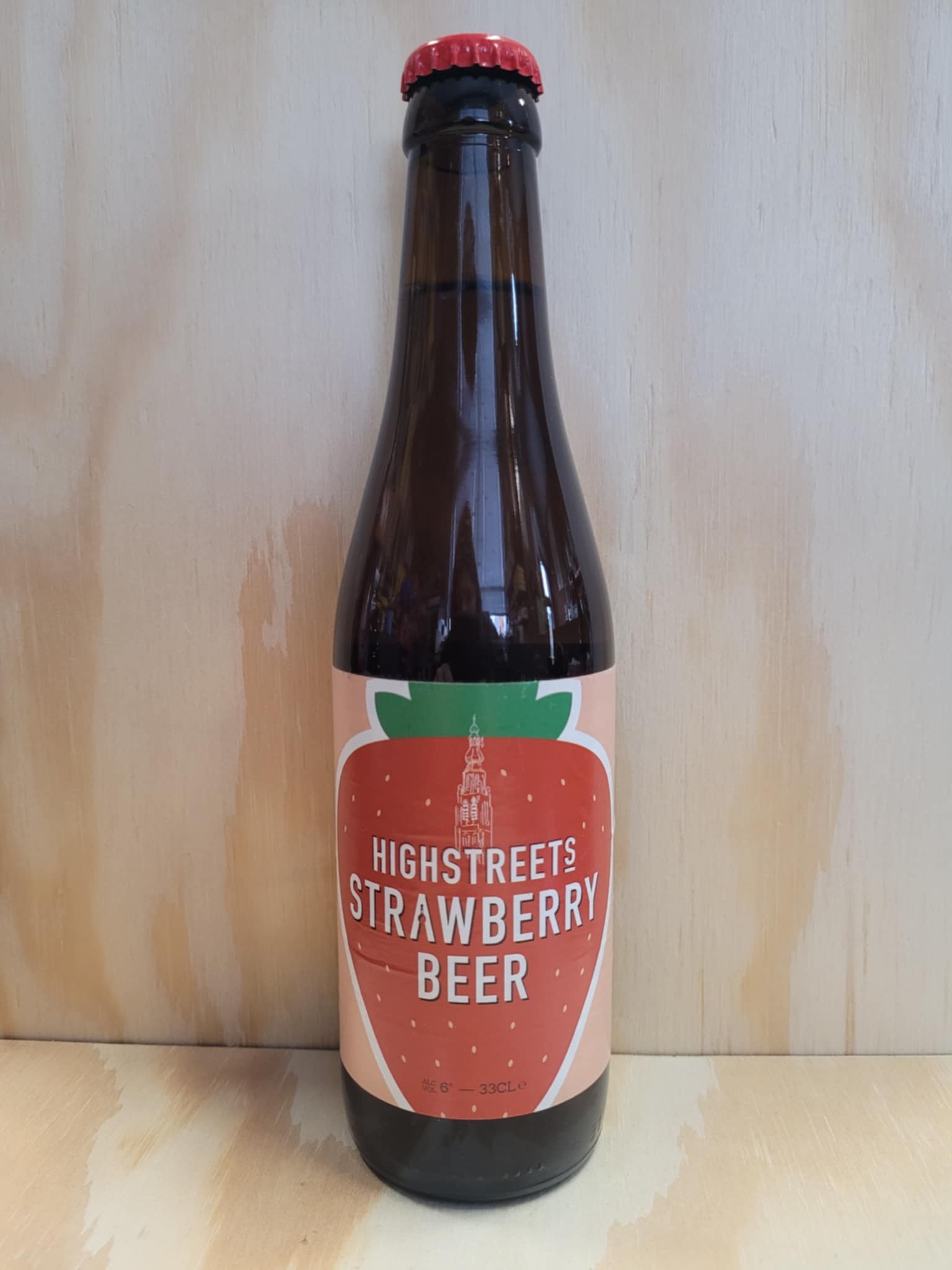HS STRAWBERRY BEER 33CL