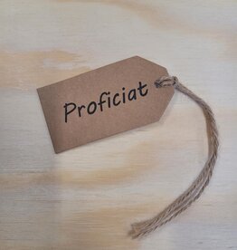 KRAFT WENSLABEL - PROFICIAT