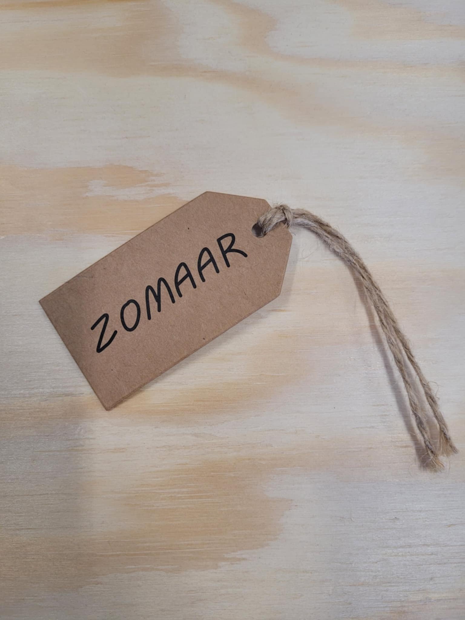KRAFT WENSLABEL - ZOMAAR