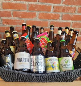 ZWARTE MAND M BLONDE BIEREN