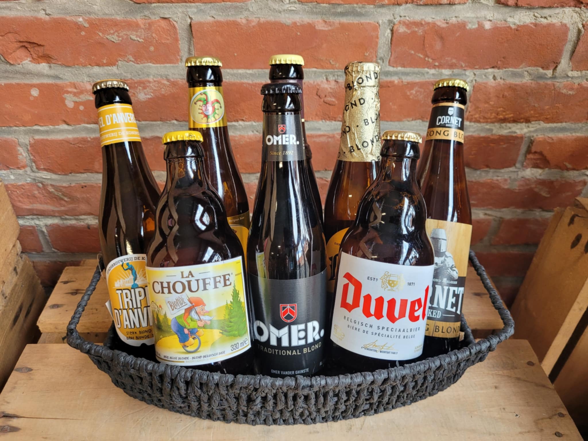 BASKET OVAL M BLONDE BEERS