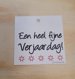 VERJAARDAG