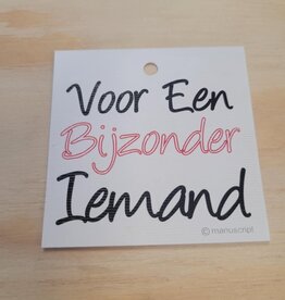 BIJZONDER IEMAND