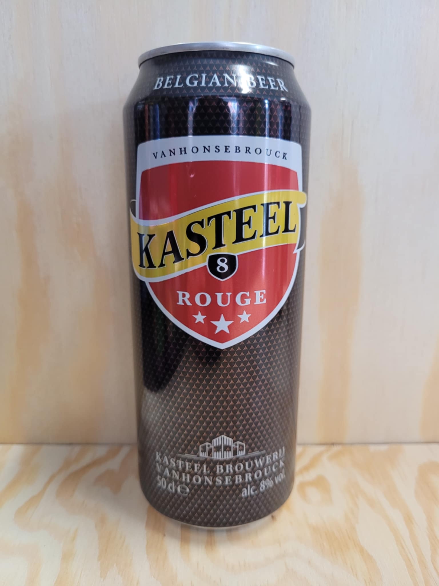 CAN KASTEELBIER ROUGE 50 CL