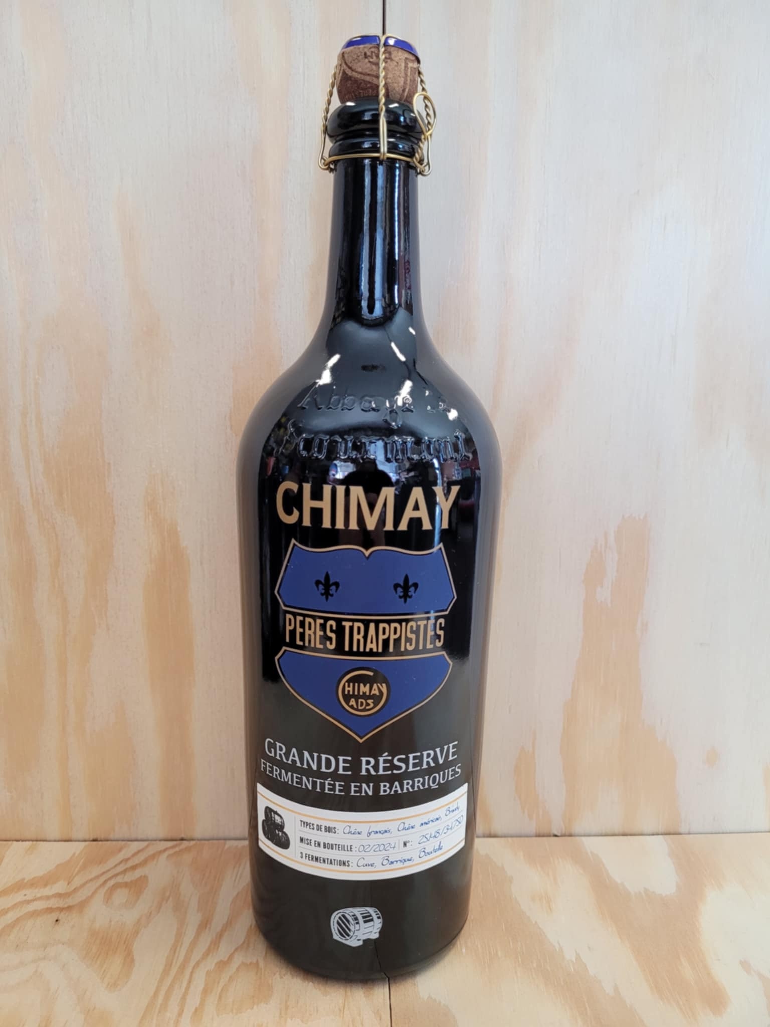 CHIMAY HOUTEN VAT BRANDY