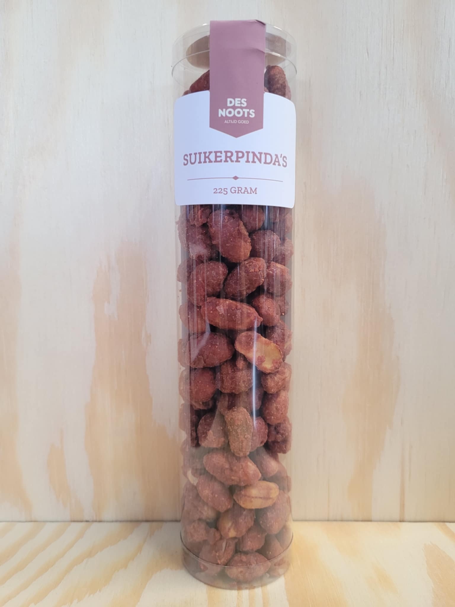 SUIKERPINDA'S KOKER 225gr