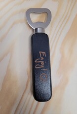 FLESOPENER ZWART - ENJOY