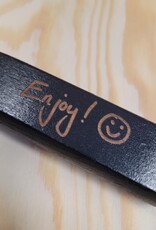FLESOPENER ZWART - ENJOY