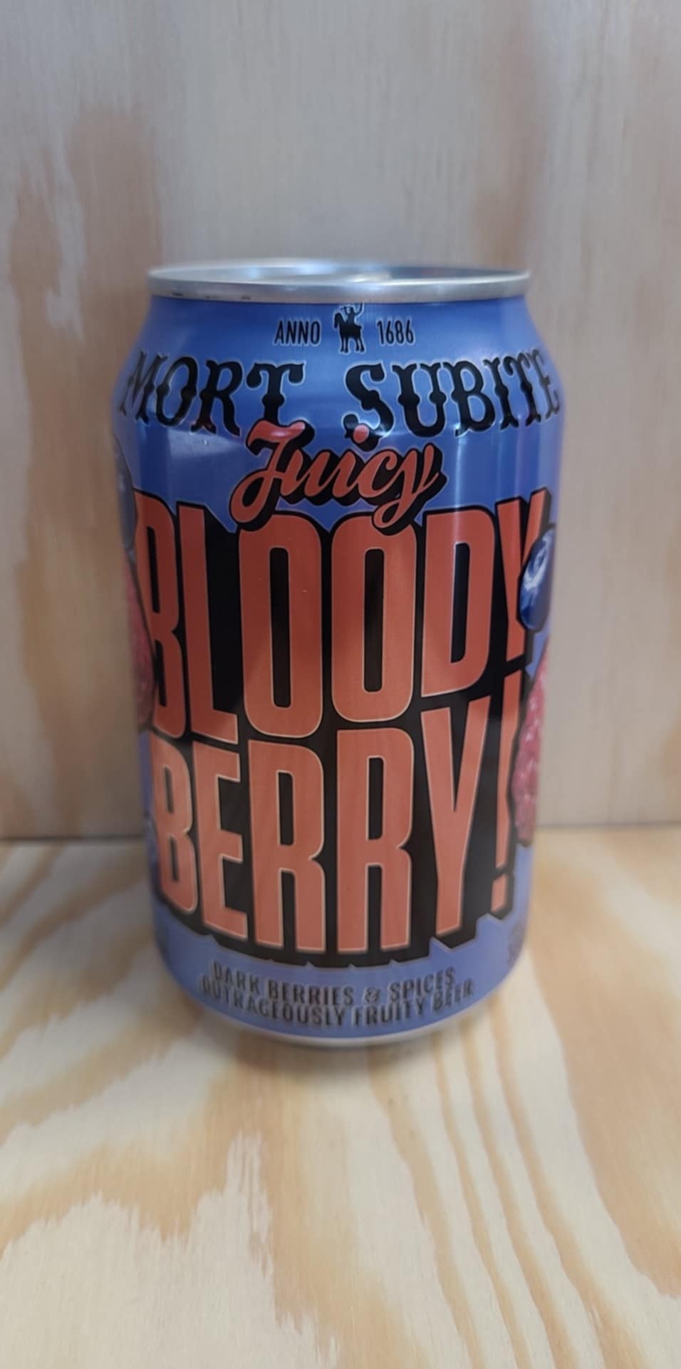 CAN BLOODY BERRY 33 CL