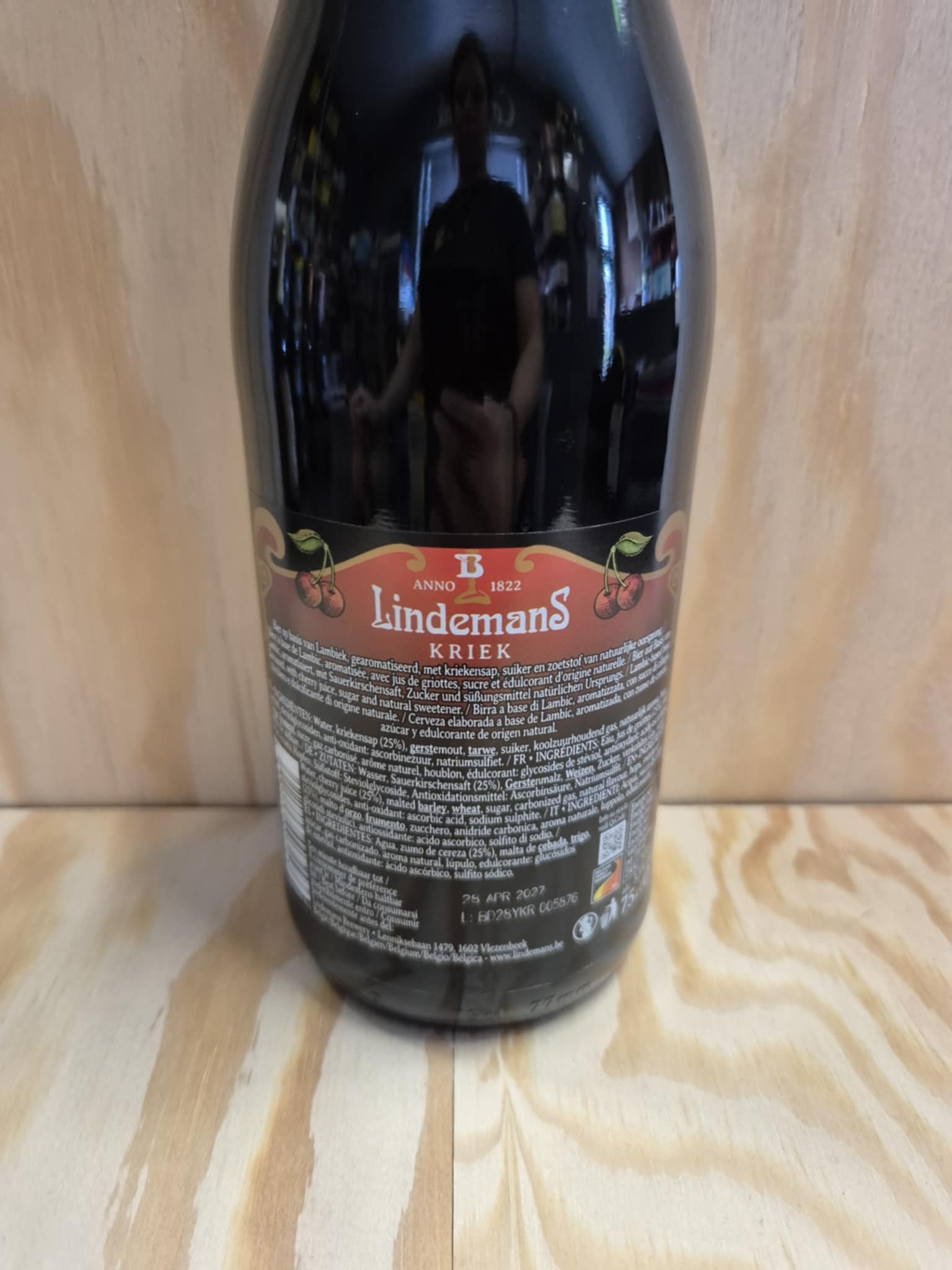 LINDEMANS KRIEK 75 cl