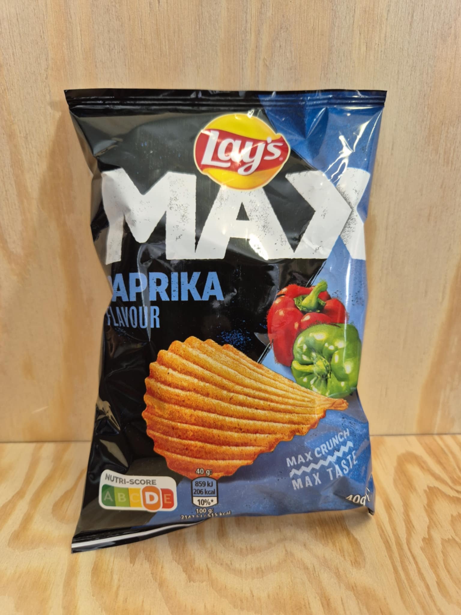 CHIPS MAX PAPRIKA 45 GR