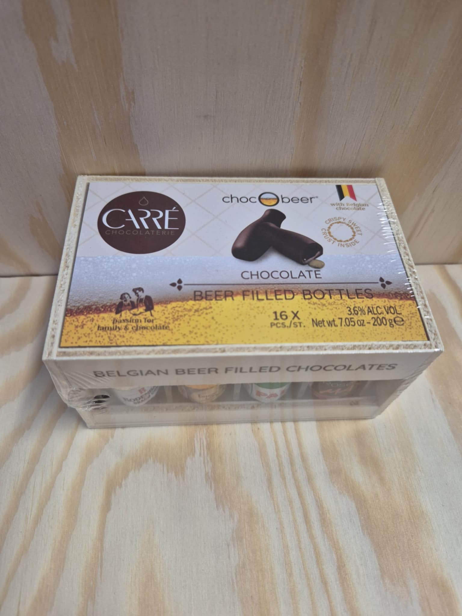 CHOCOBEER HOUTEN KISTJE