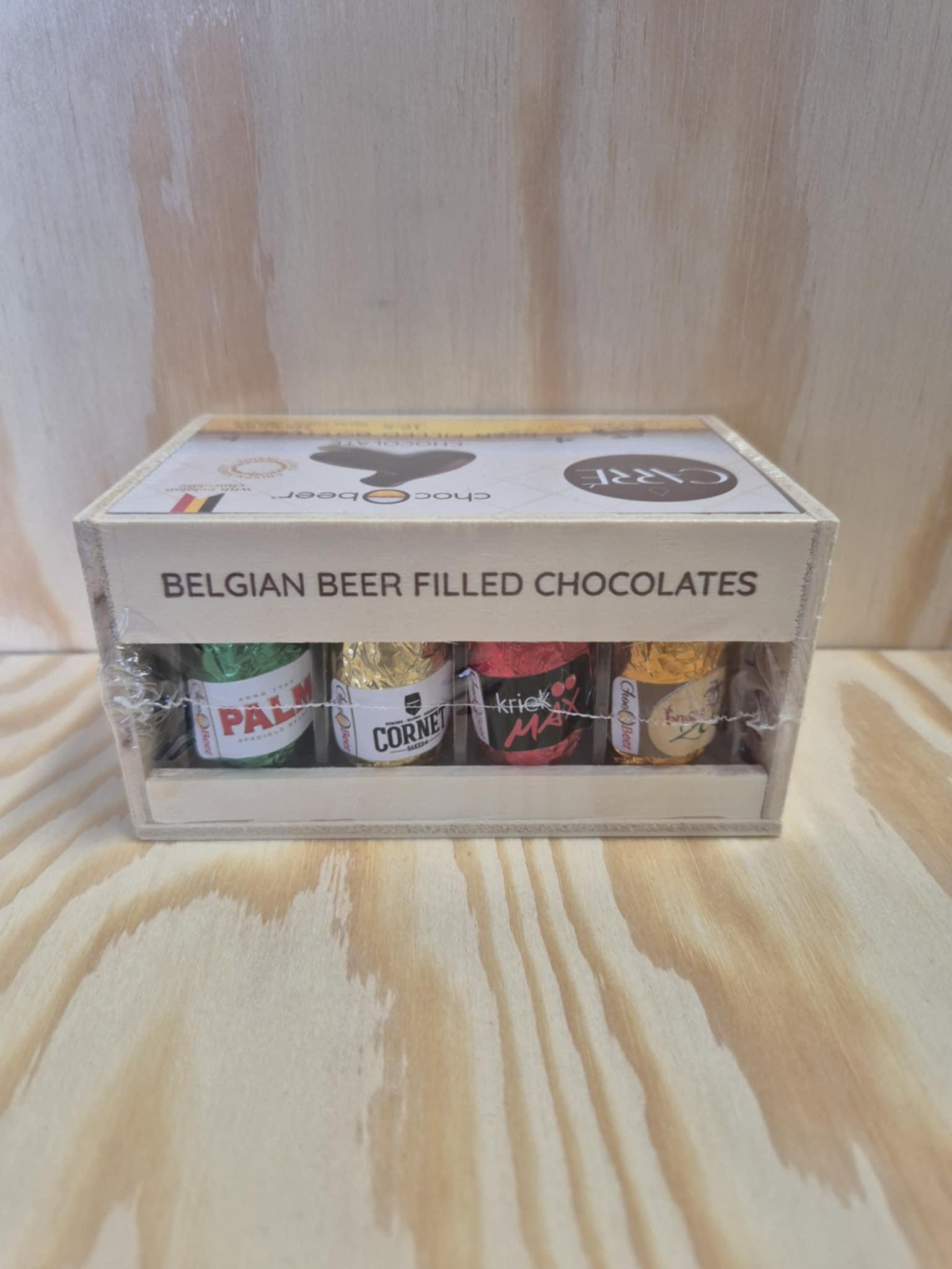 CHOCOBEER HOUTEN KISTJE