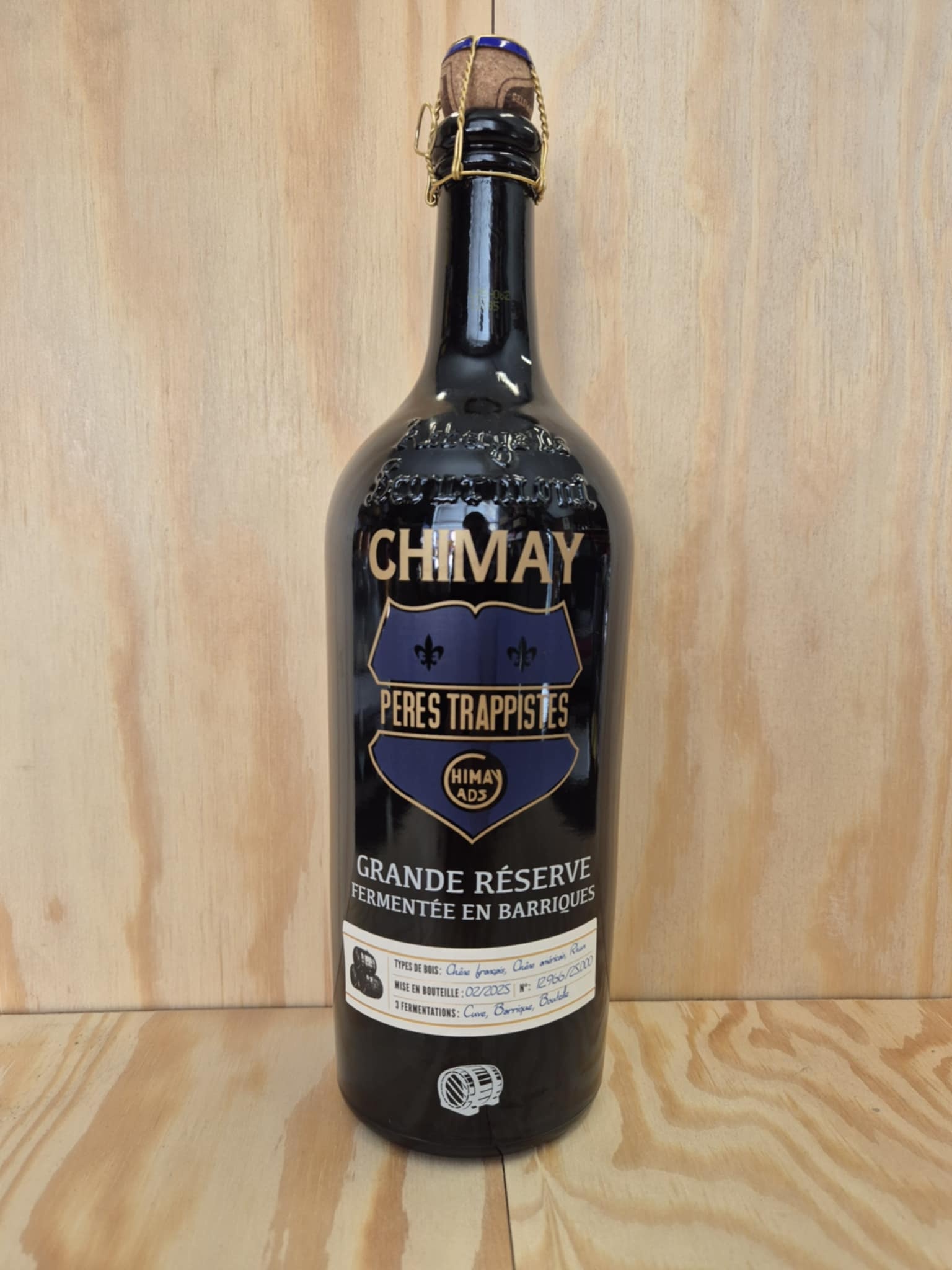 CHIMAY HOUTEN VAT AMERICAIN RHUM