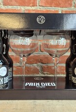 PAIX DIEU KOFFER 4X33CL + 2GLAZEN