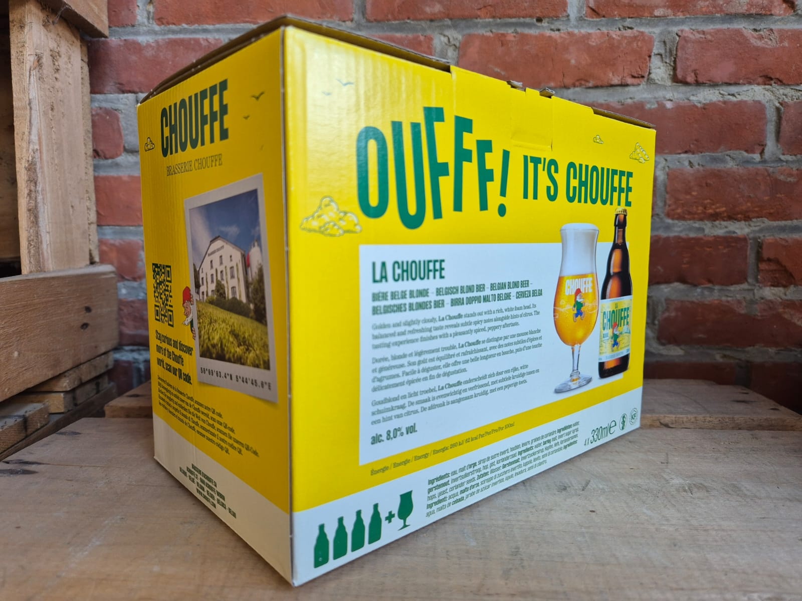 LA CHOUFFE GVP 4X33 CL + GLAS