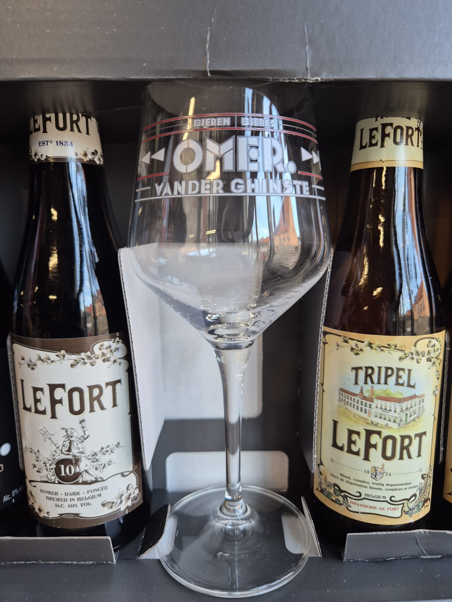 BELGIAN BEER BOX  OMER 6X33