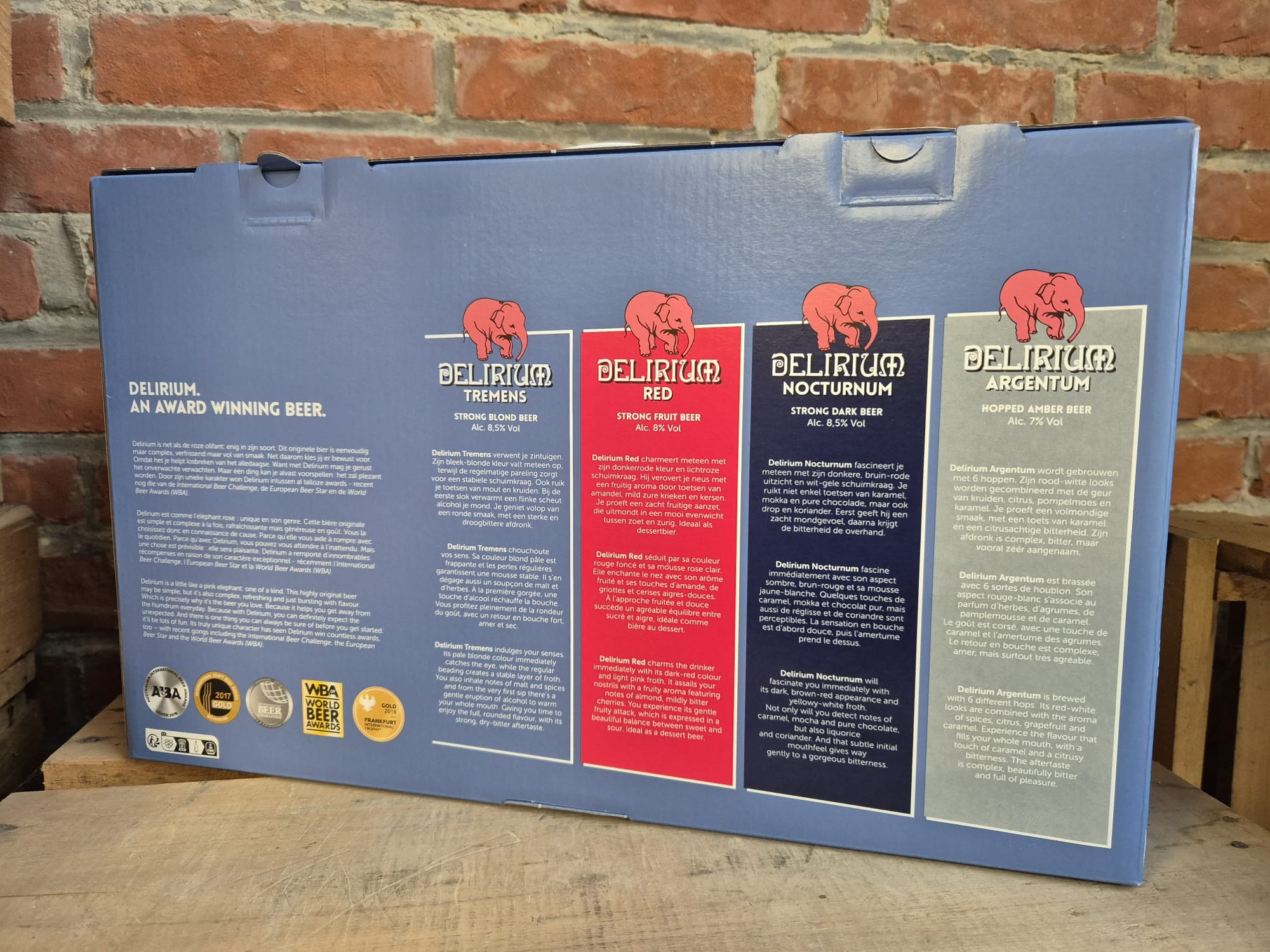 DELIRIUM DISCOVERY 4X33cl + GLAS