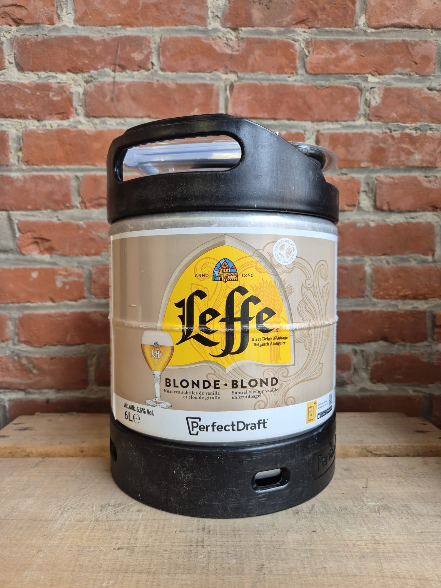 LEFFE BLOND PERFECT DRAFT VAT 6 L