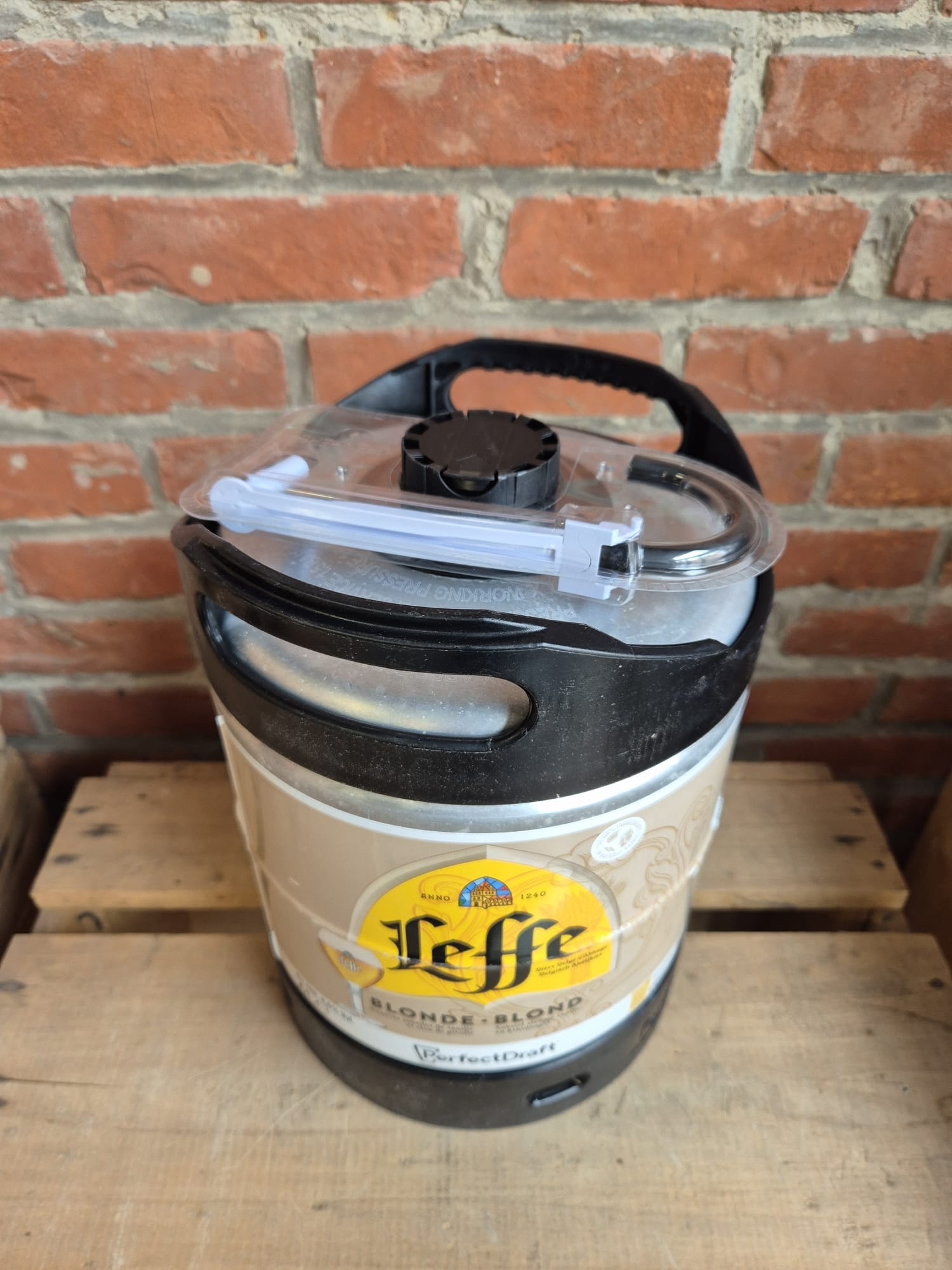 LEFFE BLOND PERFECT DRAFT KEG 6 L