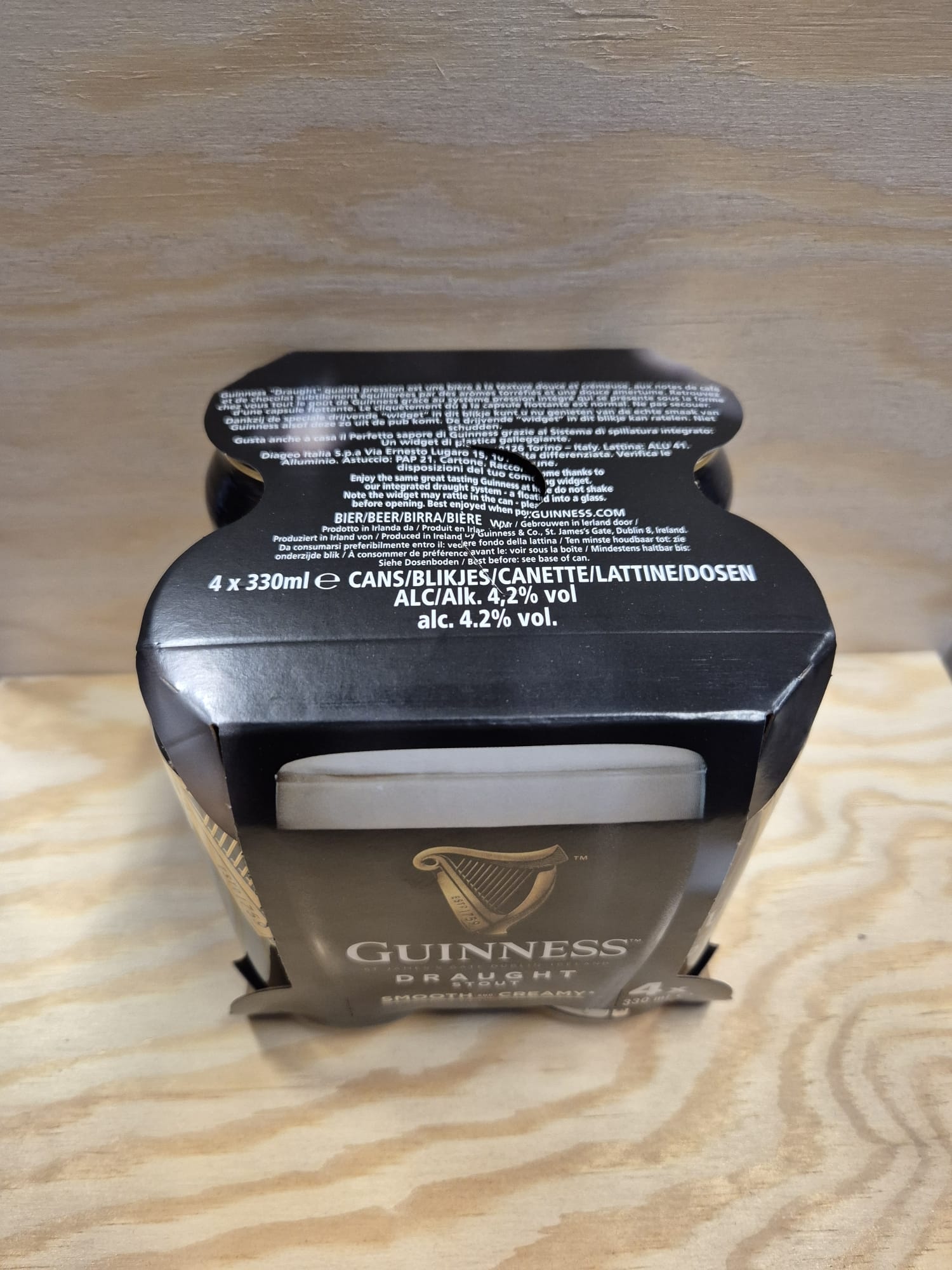 CANS GUINNESS 4X33 CL