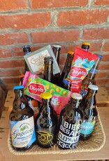 BASKET OF SPECIAL NON-ALCOHOL BEERS