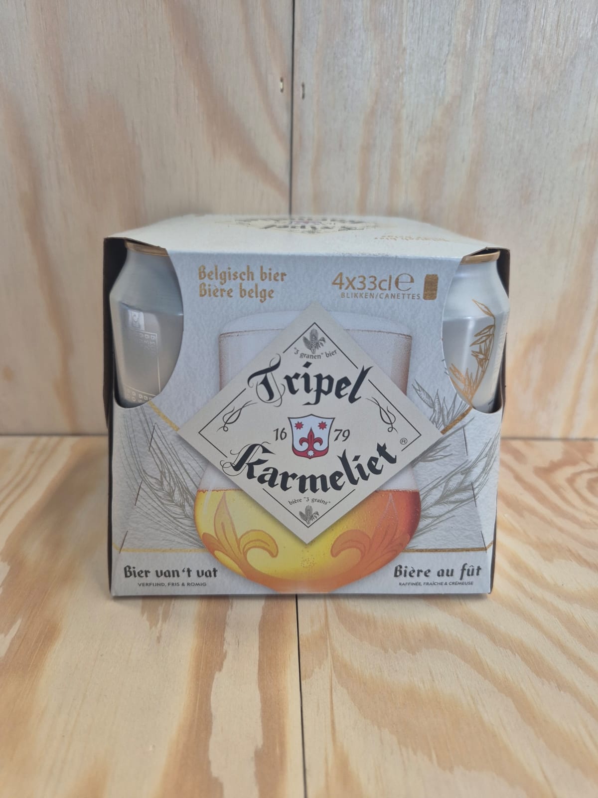 CANS KARMELIET 4X33 CL