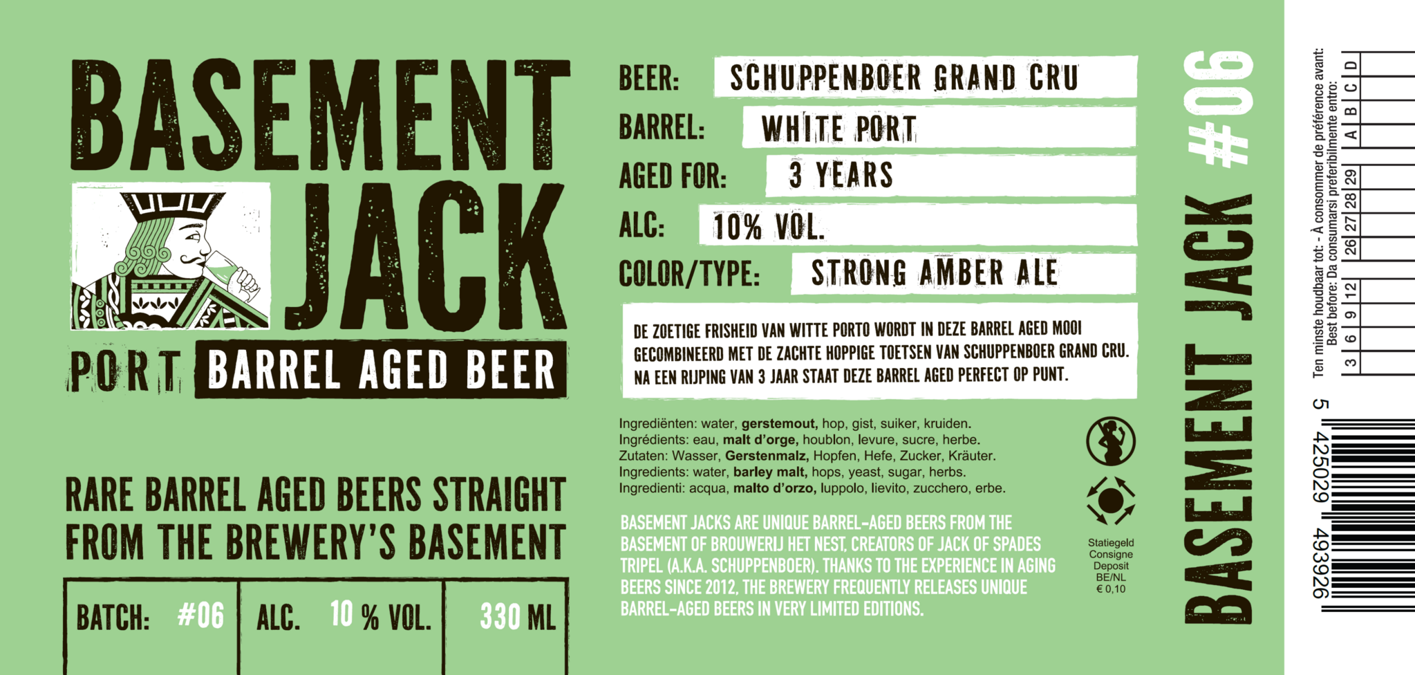 BASEMENT JACK #6 33 CL