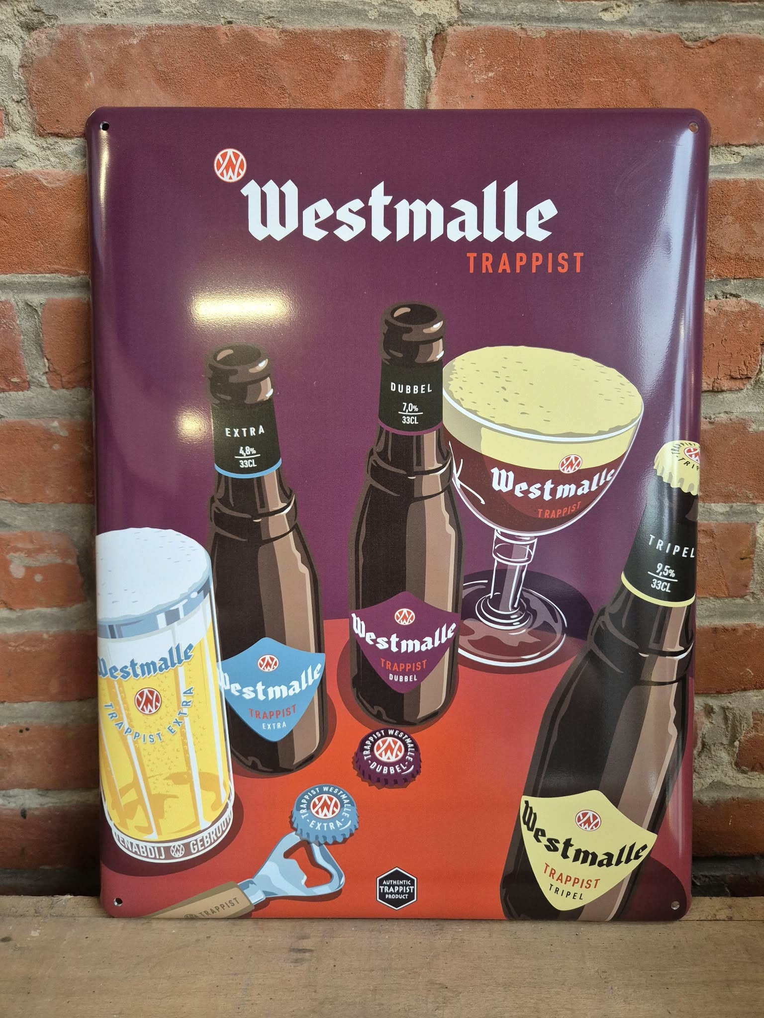 MUURBORD WESTMALLE