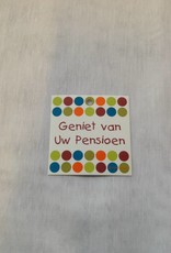 DANKKAARTJE PENSIOEN