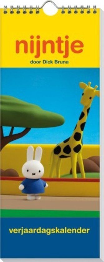 Interstat Nijntje Verjaardagskalender Geel interstat kopen in de aanbieding