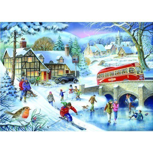 The House Of Puzzles Winter Games Puzzel 1000 Stukjes the house of puzzles kopen in de aanbieding