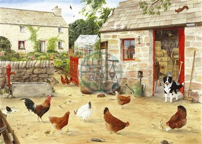 The House Of Puzzles Happy Hens Puzzel 1000 Stukjes the house of puzzles kopen in de aanbieding