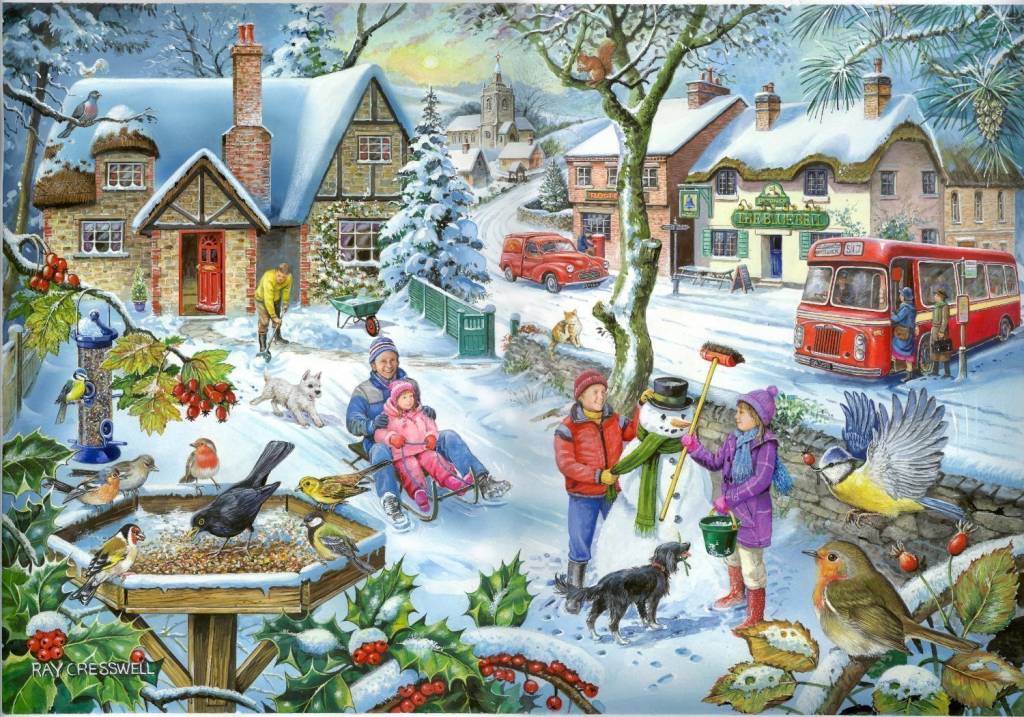 The House Of Puzzles No3 In Snow Puzzel 1000 Stukjes the house of puzzles kopen in de aanbieding