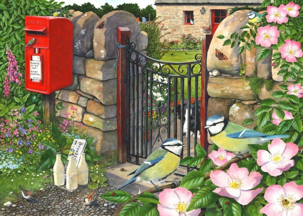 The House Of Puzzles Morning Chat Puzzel 500 Stukjes Xl the house of puzzles kopen in de aanbieding