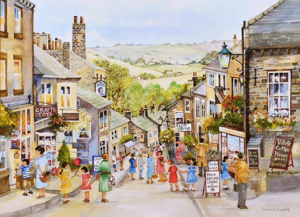 The House Of Puzzles Summer Morning Puzzel 500 Stukjes Xl the house of puzzles kopen in de aanbieding